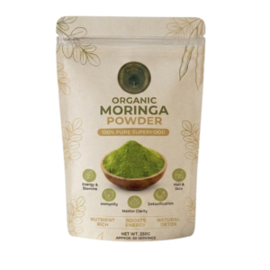 Organic Moringa Powder - Premium Superfood from Morelle Organics